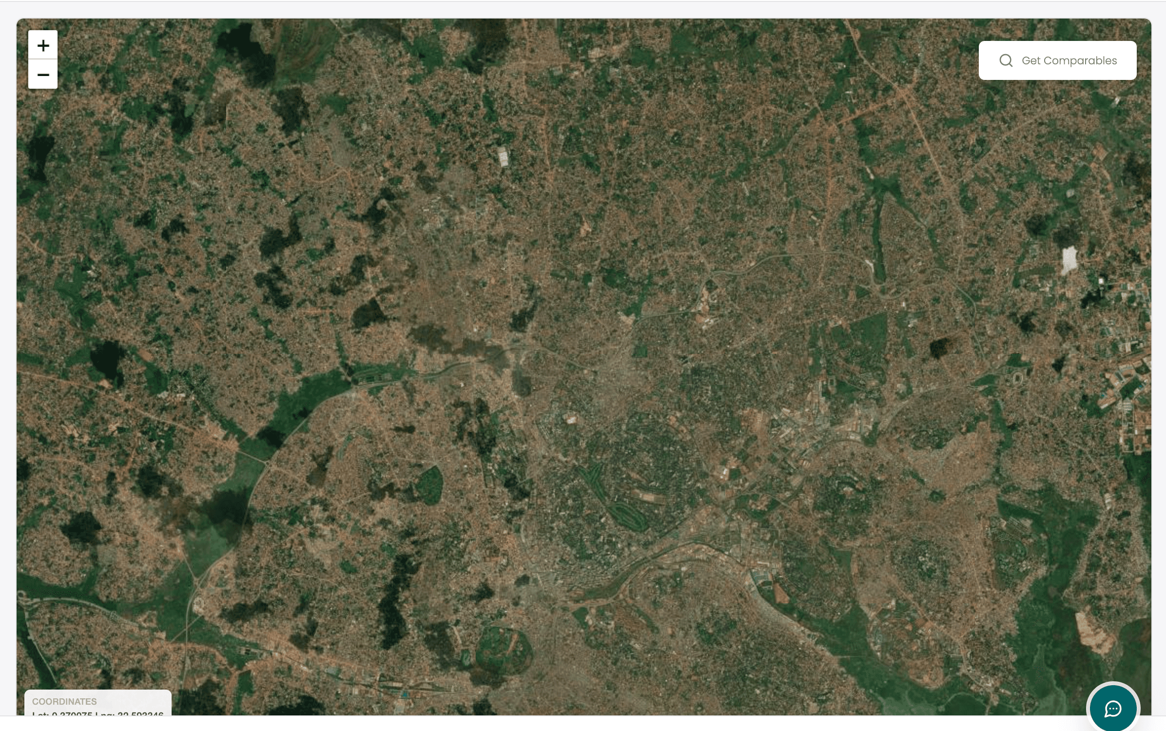 Satellite explorer — screenshot